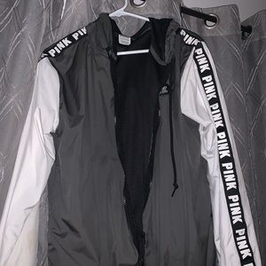 Pink windbreaker